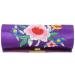 Fcuajdkq Women's Floral Embroidered Lipstick Case Purple