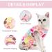 HACRAHO Cat Recovery Suit 1 Piece Cat Wound Surgery Recovery Suit Breathable E-Collar Alternative for Cats and Dogs Donuts Chest Girth 13.39" Donut M - Buy Online on GoSupps.com
