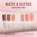 Erinde 6PCS Liquid Glitter Matte Eyeshadow & Eyeliner Set - Korean Shimmer Matte Eye Makeup, Long Lasting & Easy to Apply - Buy Online on GoSupps.com