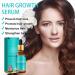 Hair Growth Serum Organic Castor Oil Anti Hair Loss Hair Serum for Thinning Balding Thin Hair Fast Growth Strengthen Hair Roots for Men & Women Damaged Hair Repair - Buy Online on GoSupps.com