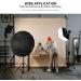 Selens 51 Double Layer Black/Silver Reflective Lighting Umbrella - U51-R - Buy Online on GoSupps.com