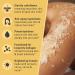 Turmeric Exfoliating Body Scrub with Collagen and Coconut Oil | Gently Exfoliate Face & Body | Moisturizing SkinCare by M3 Naturals - Buy Online on GoSupps.com