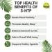 5-HTP Supplement 200mg - Natural Sleep Aid & Mood Support | Non-GMO Gluten-Free | 90 Capsules - Buy Online on GoSupps.com