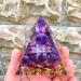 Ycingcheng 6cm Pyramid Orgon Crystal Energy Tower for Healing, Chakra Balance, and Immune System Boost - Buy Online on GoSupps.com