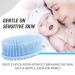 Avilana Luffa Exfoliating Body Scrubber - 2-in-1 Antibacterial Silicone Shower Brush | International Shipping - Buy Online on GoSupps.com