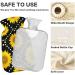 Sunflower Hot Water Bottle 1L - BPA Free Small Pain Relief Bag for Kids Men & Women - Buy Online on GoSupps.com
