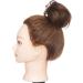 SEGO Human Hair Scrunchies for Women Messy Hair Buns Hairpiece #4 Medium Brown 100% Real Remy Updo Scrunchies Donut Hair Extensions Chignons Straight (23g) Straight #4 Medium Brown - Buy Online on GoSupps.com
