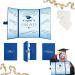LONGLUAN 2024 Graduation Guest Book Graduation Guest Book 2024 Graduation Sign in Book Graduation Party Guest Book Graduation Party Guest Book 2024 Class of 2024 Graduation Guest Book (Blue)