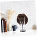 MAGICLULU Piece Wig Synthetic Mini Claw Clips for Hair Human Hair Extensions Hair Extensions Topper Curly Bangs Hair Clip Fringe Hair Toppers Ponytail Invisible Chemical Fiber Middle Aged 13.50X13.50X4.00CM As Shown - Buy Online on GoSupps.com