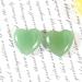 Soulful Healing Green Aventurine Crystal Heart Pocket Stones - 20mm (2pcs) for Reiki, Meditation, and Stress Relief - Buy Online on GoSupps.com