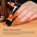 UR SUGAR Autumn Winter Poly Extension Gel Nail Set - 6 Fall Colours Including Maple, Pumpkin, and Glitter Red - Perfect for Halloween and Christmas Gifts Box for Women - Buy Online on GoSupps.com
