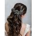 IYOU Crystal Bridal Hair Vines Rhinestone Green Bride Headband Guest Party Wedding Hair Accessories for Women - Buy Online on GoSupps.com