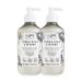 I LOVE Naturals Tonka Bean and Myrrh Hand and Body Lotion - Moisturizing Body and Hand Cream for Dry Skin - Coconut Oil and Shea Butter - 2 pc