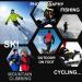 Songwin Waterproof Winter Gloves | Ethylene Insulated Ski & Snowboard Touchscreen Gloves for Men & Women | Perfect for Fishing Photography and Hunting - Black M - Buy Online on GoSupps.com
