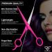 Professional Hairdresser Scissors 6.5 Inch - Pink Japanese Stainless Steel Barber Shears for Salon Use | Buy B-4 Scissors Online - Buy Online on GoSupps.com