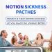 Motion Sickness Patches - 40ct Nausea Relief for Travel | Non-Drowsy Side Effect-Free - Perfect for Adults & Kids - Buy Online on GoSupps.com