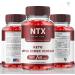 NTX Keto BHB & ACV Gummies (180 Count) for Weight Loss - Shark Tank Approved NTX Nutrition Keto Plus Supplement - Buy Online on GoSupps.com