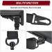 CVLIFE Two Point Sling 1.25 Wide Tube Webbing for Outdoor Sports - Black - Buy Online on GoSupps.com