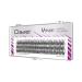 Clavier artificial eyelashes in tufts V-shape fishtail length 8 mm |Fishtail eyelashes Kardashian Effect |Naturally looking for a unique 3D effect