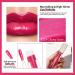 Oulac Cherry Sexy Lip Gloss - 3D Moisture Liquid Lipstick with Rosendamascena Extract - Transparent Glitter - 4.5ml for Dry Lips - Buy Online on GoSupps.com