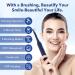 Sonic Electric Toothbrush with 7 Brush Heads | Rechargeable 3 Modes & Smart Timer | IPX7 Waterproof for Adults & Teens | Blue - 30+ Days Use - Buy Online on GoSupps.com