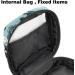 Portable Storage Bags for Women's Bandages & Menstrual Products | Aesthetic Blue Insect & Flower Pattern - Buy Online on GoSupps.com