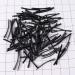 Lurrose 100pcs Black U Shape Stainless Steel Hair Pins for Bun Updo - Ideal for All Hair Types | Durable & Stylish Hair Accessories - Buy Online on GoSupps.com