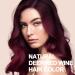 Dark Wine Red Hair Dye Shampoo for Gray Hair | 3 in 1 Herbal Color | 100% Coverage for Men & Women | 500ml Instant Color - Buy Online on GoSupps.com