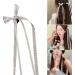 Ribbon Hairpin Hair Ribbon Bow Clip Elegant Barrettes For Women Suitable For Everyday Use - Buy Online on GoSupps.com