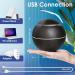 Simpeak Aroma Diffuser - USB Essential Oil Diffuser & LED Humidifier in Elegant Dark Wood Grain - Perfect for Room Fragrance - Buy Online on GoSupps.com