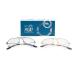Contacta Blue Block Pilot Computer Glasses - Blue Light Protection for Men & Women with Holder - Neutral Diopters - Gray - Buy Online on GoSupps.com