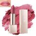 Metallic Shine Lipstick High Impact Lipcolor with Moisturizing Creamy Formula Vegan & Cruelty-Free Smooth Full-Coverage Lipstick with a Full Matte Finish (01# Love Burgundy)