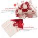 DOITOOL Red Rose Flower Hair Clip Comb Artificial Pearl Hair Comb Red Rose Hair Clip Bridal Accessories Chinese Style Hair Accessories Tiara Floral Hairpin Dress Flowers Bride - Buy Online on GoSupps.com
