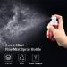 3 Pack Cosywell TSA Approved 2oz Travel Spray Bottles - Leak Proof Fine Mist Empty Plastic Bottles for Perfume, Essential Oils, Toners - 3 Color Options - Buy Online on GoSupps.com