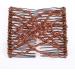 MOUMOUTEN Magic Hair Comb - Stretchable Beading Hair Slide Elastic Hair Comb Beading Hair Accessory for Weddings and Daily Use (Coffee) - Buy Online on GoSupps.com