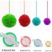 Pompom Maker EFly 4 Pcs Set - DIY Wool Knitting Craft Tool for Kids & Adults - Buy Online on GoSupps.com