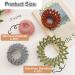 7pcs Zabernim Hair Holder Birds Nest Magic Hair Clip for Women - Expandable Velvet Bun Claw for Girls - Vintage Ponytail Holder Hairpin Buckles - Buy Online on GoSupps.com