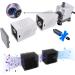 4-in-1 Aquarium Pump & Filter - 500L/h Internal Filter Adjustable for 30L-150L Aquariums - Buy Online on GoSupps.com