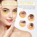 24K Gold Under Eye Patches - 30 Pairs for Dark Circles, Puffiness & Wrinkles - Collagen-Infused Eye Masks - Buy Online on GoSupps.com