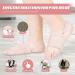 Bunion Corrector for Women - Orthopedic Bunion Splint for Hallux Valgus Relief, Toe Straightening, Day/Night Wear - Pink - Buy Online on GoSupps.com