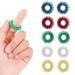 Acupressure ring massage rings for fingers and wrists finger massage ring acupressure rings for young people adults quiet stress reduction and massage device (10 pieces)