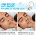 MS Esther Snore Stopper 6Pcs - Silicone Magnetic Anti Snoring Nose Clip for Quieter, Restful Sleep - Buy Online on GoSupps.com