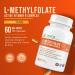 INVITA L-Methylfolate 15mg + Active Vitamin B Complex 60 Capsules - 5-MTHF Supplement with Vitamin B6 & B12 Methylcobalamin for Mood Energy and Heart Non-GMO Gluten Free 2-Month Supply - Buy Online on GoSupps.com