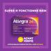 Allegra 24 Hour Allergy Medication Non Drowsy Fast and Effective Multi-Symptom Allergy Relief Medicine for Sneezing Watery Eyes and Itchy Throat Fexofenadine Hydrochloride 120 mg 30 Tablets 30 Count (Pack of 1) - Buy Online on GoSupps.com