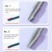 Flat Pencil Sharpener | 4 in 1 Duckbill Shape Eyebrow Shaping | Convenient Tool | Sharpens Easy to Clean Travel-Friendly - Buy Online on GoSupps.com