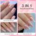 Rechoo Gel Liner Nail Art Set - Pink & Glitter Gel Polish for French Manicure, Drawing, and Painting - Soak Off Formula - Ideal for DIY Home Nail Salon - 2pcs - Buy Online on GoSupps.com