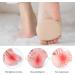 Forefoot Honeycomb Pads - Metatarsal Cushions for Women | Pain Relief Ball of Foot - 5 Pairs Skin Color - Buy Online on GoSupps.com