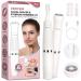 Eyebrow Trimmer, Facial Hair Removal for Women, 2 in 1 Lady’s Eyebrow Razor and Hair Remover, USB Rechargeable Painless Eyebrow Lips Chin Body Face Razors for Women