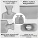 Rubber Hot Water Bottle with Plush Cover and Belt | Pain Relief for Neck, Shoulder, Back, and Waist - Buy Online on GoSupps.com