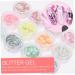 Mipcase 60 Boxes Glitter Nail Art Charms - 3D Nail Decals Sequins & Holographic Mermaid Flakes for Gel & Acrylic Nails - International Shipping Available - Buy Online on GoSupps.com